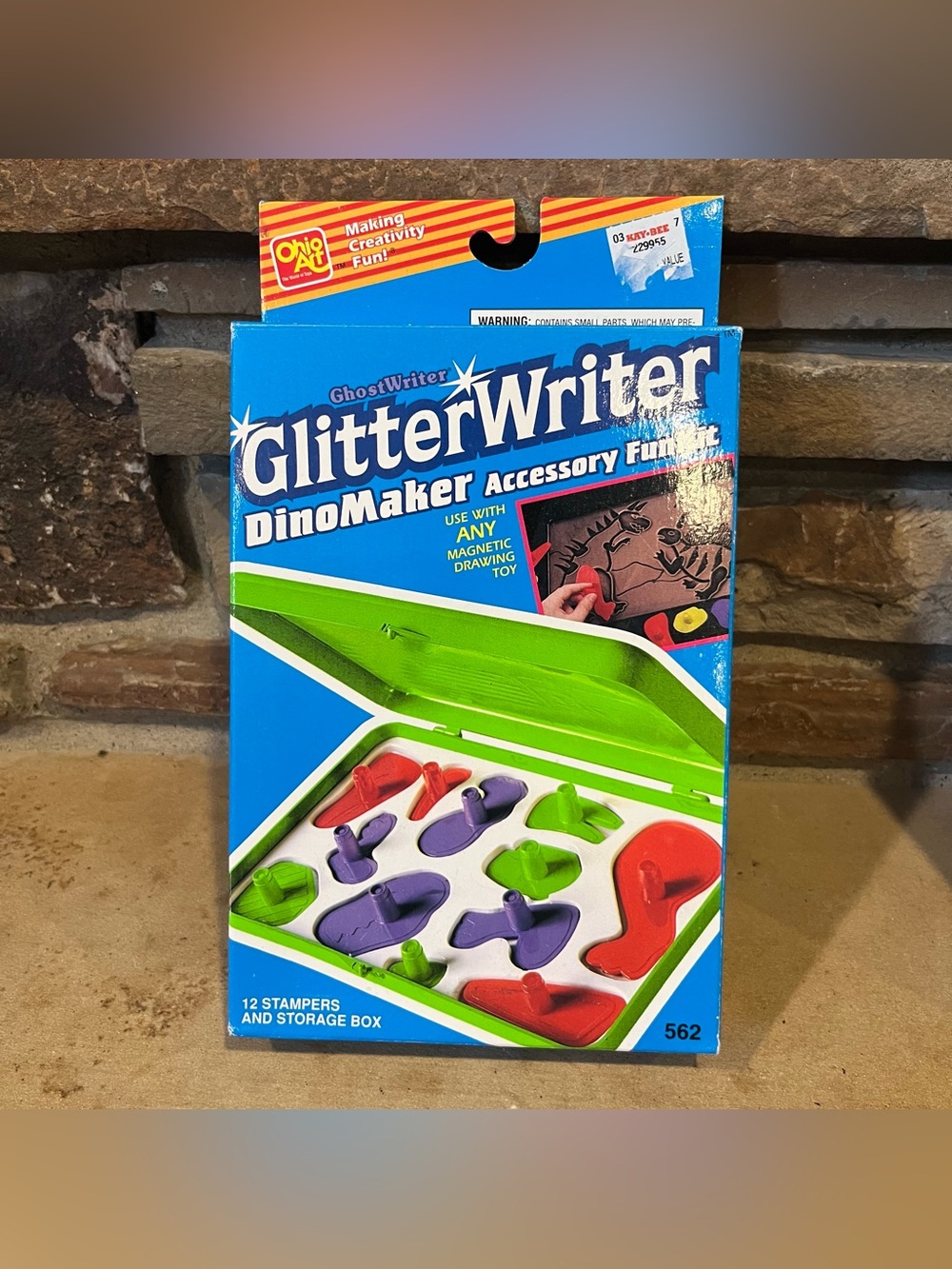 Glitter Writer Dino Maker Accessory Stamp Kit